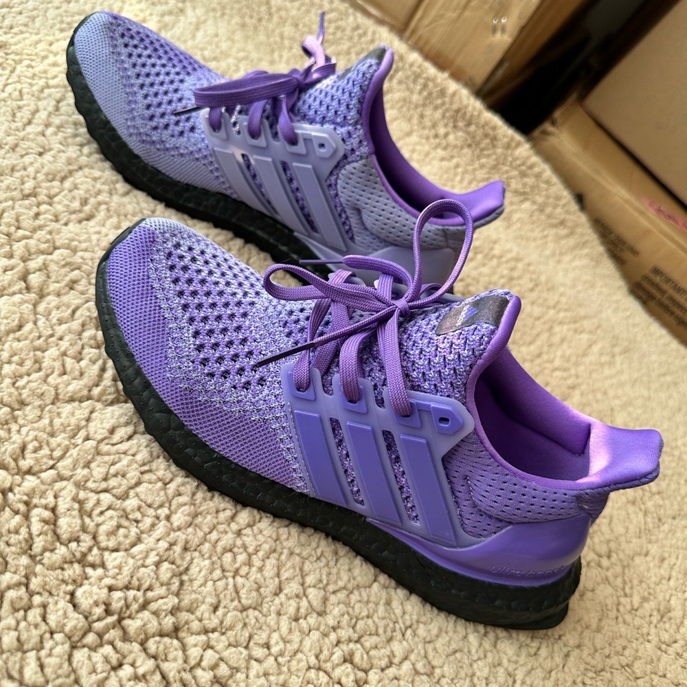 Adidas Ultraboost Purple Running Shoes